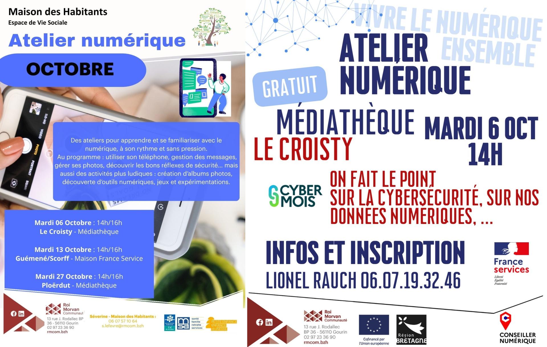 ateliers du numérique octobre 